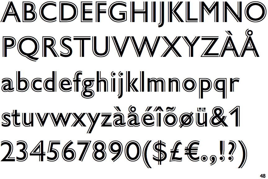 free fonts similar to gill sans