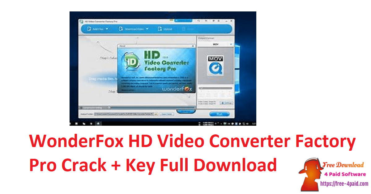 wonderfox hd video converter factory pro free download